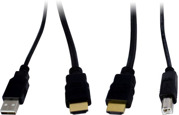 Inter-Tech IPC KVM Dongle KT-150H HDMI RJ45 για διακόπτη KVM
