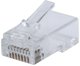 Intellinet Wtyk RJ45 8P/8C Cat 5e UTP linka/drut przelotowy 50 sztuk