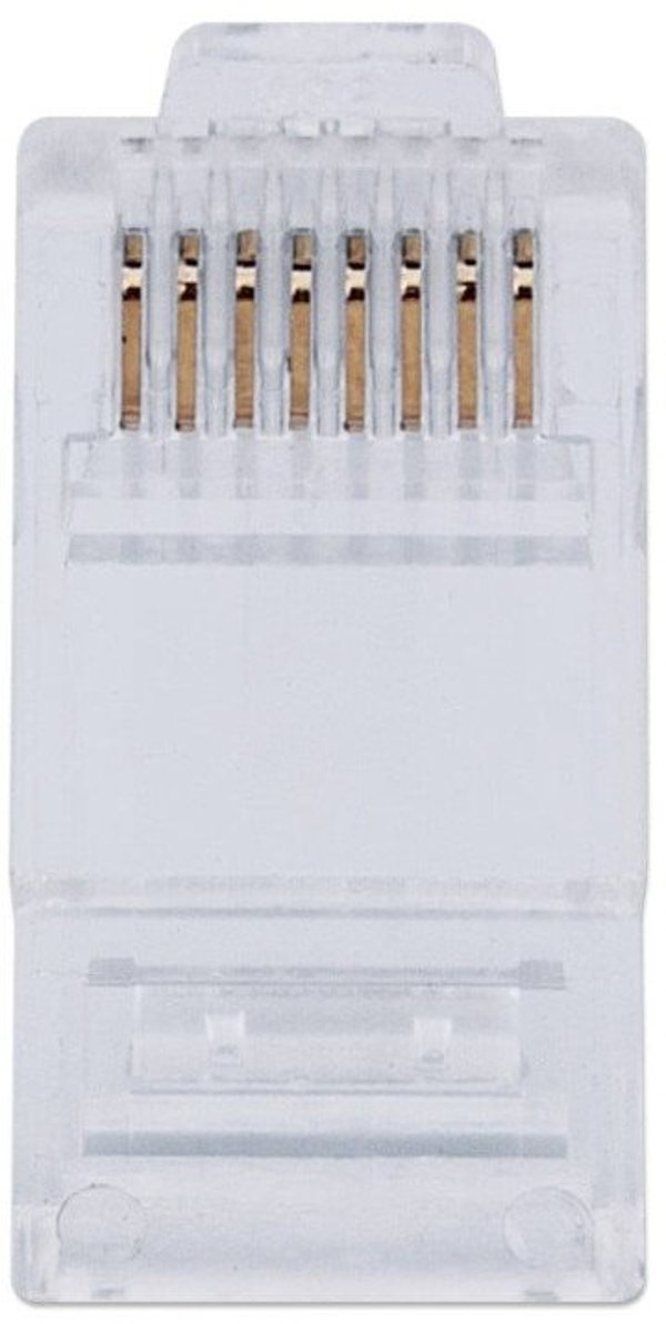 Intellinet Wtyk RJ45 8P/8C Cat 5e UTP linka/drut przelotowy 50 sztuk