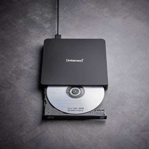 Intenso EOD 400D Slim dysk optyczny DVD Super Multi DL Czarny