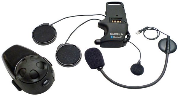 Interkom Μοτοσυκλετιστικό Sena SMH10D-10 Bluetooth 3.0 900M με μικρόφωνο και headset για 2 κράνη