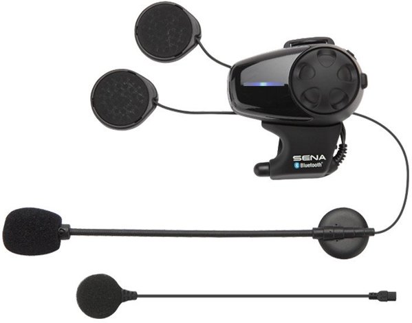 Interkom Μοτοσυκλετιστικό Sena SMH10D-10 Bluetooth 3.0 900M με μικρόφωνο και headset για 2 κράνη