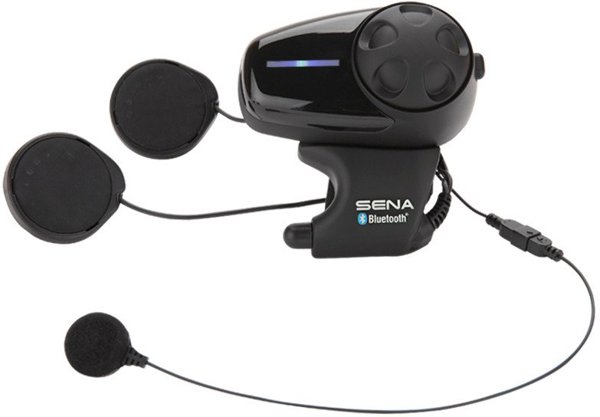 Interkom Μοτοσυκλετιστικό Sena SMH10D-10 Bluetooth 3.0 900M με μικρόφωνο και headset για 2 κράνη