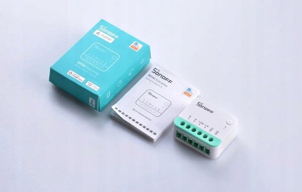 Έξυπνος Μίνι Διακόπτης WiFi Sonoff MINIR4M Matter (HomeKit, SmartThings, Home Assistant)