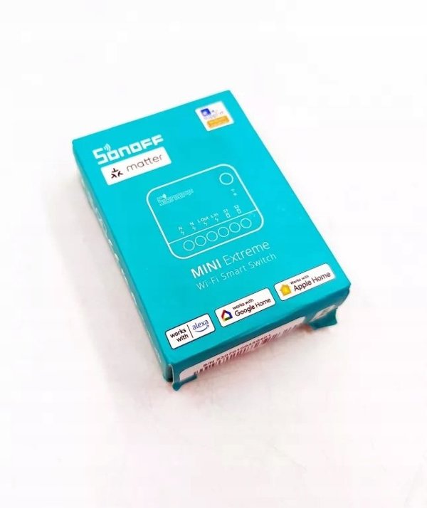 Έξυπνος Μίνι Διακόπτης WiFi Sonoff MINIR4M Matter (HomeKit, SmartThings, Home Assistant)