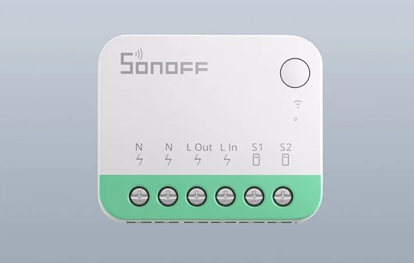 Έξυπνος Μίνι Διακόπτης WiFi Sonoff MINIR4M Matter (HomeKit, SmartThings, Home Assistant)