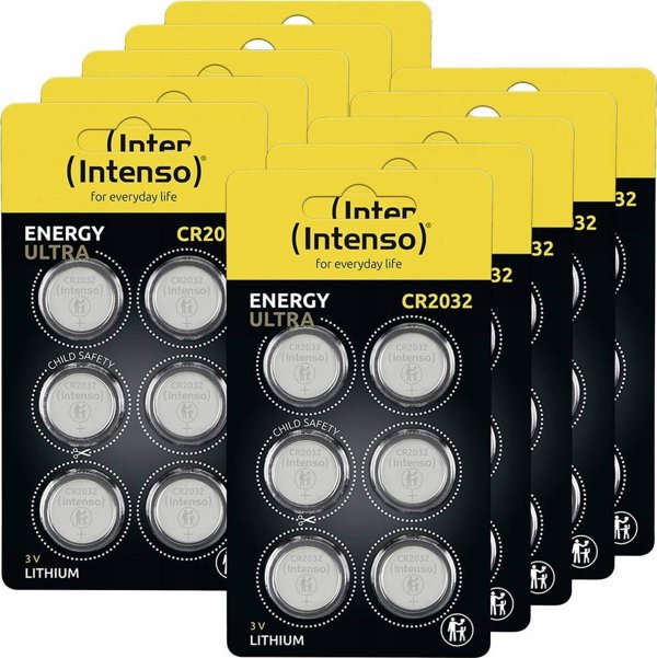 Intenso Intenso Lithium Knopfzellen Energy Ultra CR 2032 60er Pack