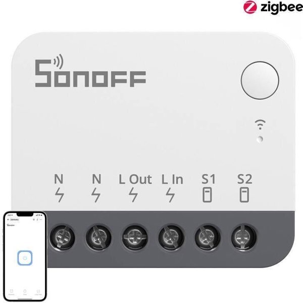 Έξυπνος μίνι διακόπτης ZigBee SONOFF ZBMINIR2