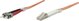 Intellinet Network Solutions INTELLINET Fiber Optic Patch Cable LC/ST OM1 5m orange 62,5/125um Duplex Multimode - 471336