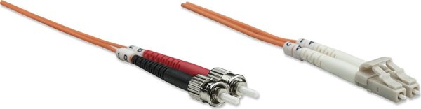 Intellinet Network Solutions INTELLINET Fiber Optic Patch Cable LC/ST OM1 5m orange 62,5/125um Duplex Multimode - 471336