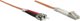 Intellinet Network Solutions INTELLINET Fiber Optic Patch Cable LC/ST OM1 5m orange 62,5/125um Duplex Multimode - 471336