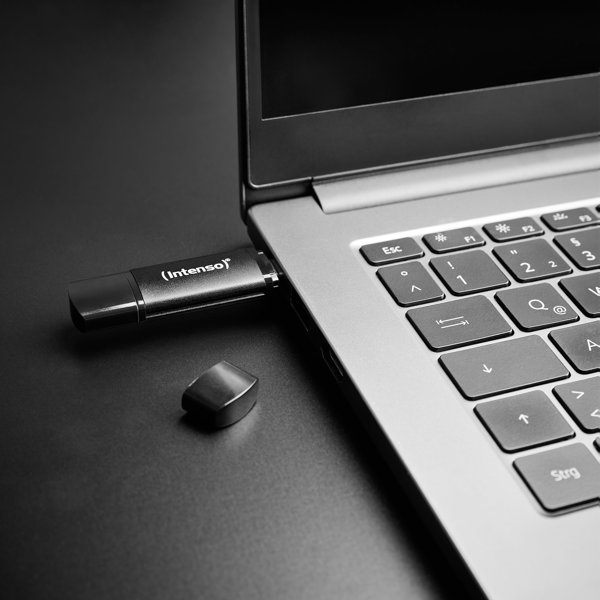 Intenso 3544491 USB Flash Drive 128 GB USB Type-A / USB Type-C 3.2 Gen 1 Μαυρο