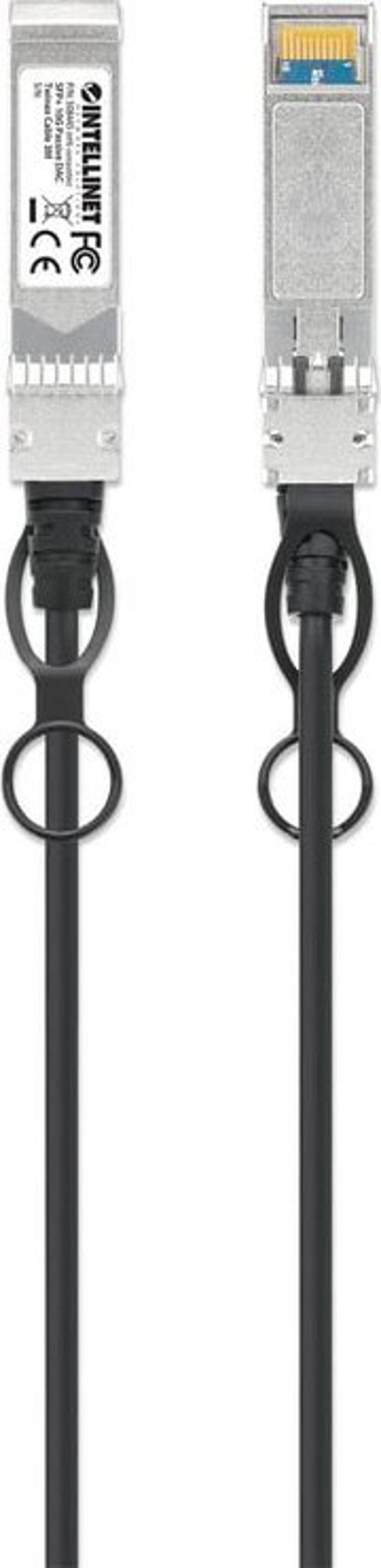 Intellinet Network Solutions Intellinet 508445 kabel sieciowy Czarny, Srebrny 3 m