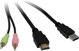 Inter-Tech IPC KVM Switch AC-41HUS HDMI, 4K@60Hz