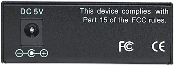 Intellinet 506533 konwerter sieciowy 1000 Mbit/s 850 nm Multifunkcyjny Czarny