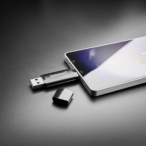 Intenso 3544480 μνήμη USB 32 GB USB Type-A / USB Type-C 3.2 Gen 1 (3.1 Gen 1) Μαύρο