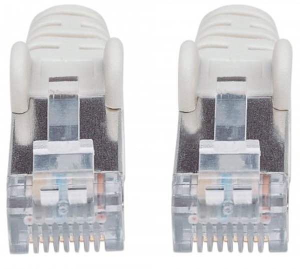 Intellinet Network Solutions Patchcord Cat6A, SFTP, 10m, szary (736749)