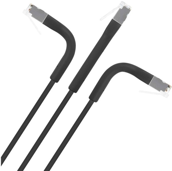 Intellinet Patchcord Cat6a F/FTP 1,5 m Czarny (INT_745093)