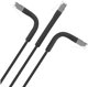 Intellinet Patchcord Cat6a F/FTP 1,5 m Czarny (INT_745093)