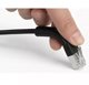 Intellinet Patchcord Cat6a F/FTP 1,5 m Czarny (INT_745093)