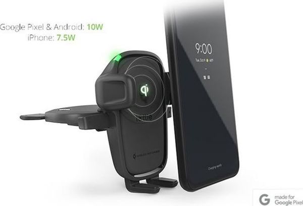 iOttie Easy One Touch Wireless 2 Βάση Στήριξης Αυτοκινήτου με Ασύρματη Φόρτιση Qi για Αεραγωγό & Υποδοχή CD