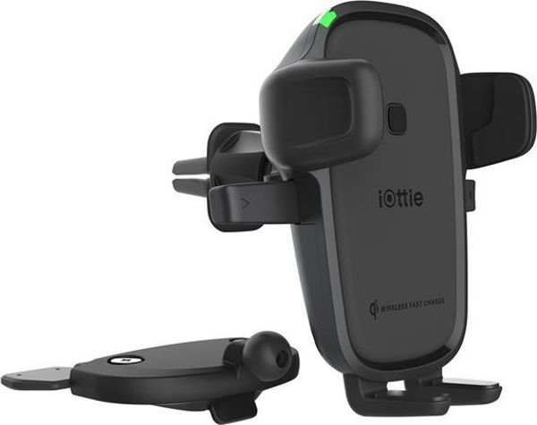 iOttie Easy One Touch Wireless 2 Βάση Στήριξης Αυτοκινήτου με Ασύρματη Φόρτιση Qi για Αεραγωγό & Υποδοχή CD