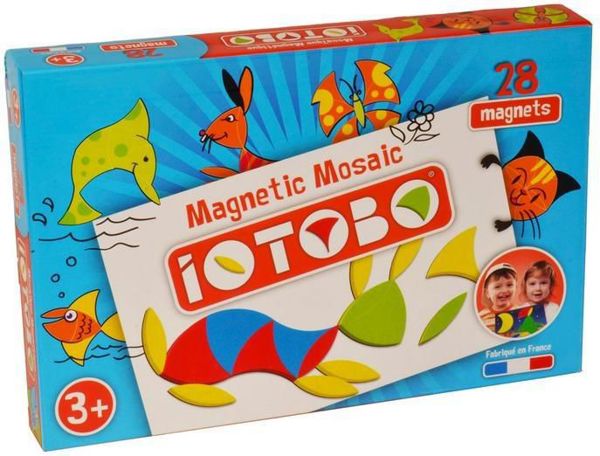 iOTOBO Μαγνητικό Μωσαϊκό Basic 3+ - Εκπαιδευτικό Παιχνίδι Δημιουργίας - 202779