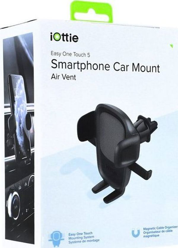 iOttie Easy One Touch 5 Βάση Στήριξης Αυτοκινήτου για Αεραγωγό, Universal για Smartphone 50-90mm