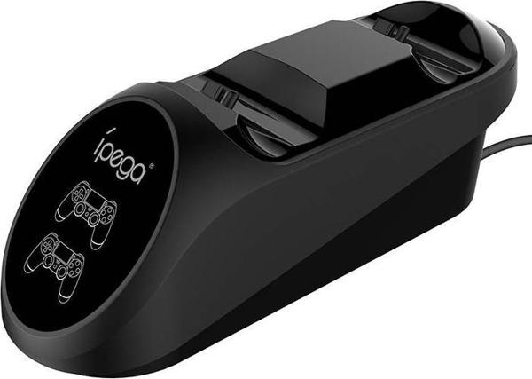 Ipega Διπλός σταθμός σύνδεσης για χειριστήρια PS4 9180