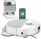 iRobot Roomba Plus 505 Combo Robot + AutoWash Dock, Bagless, White, Round, 3 wheel(s), Charging, Purification, Roller brush & Side brush