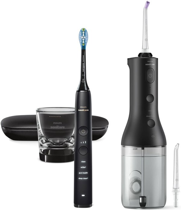 Philips Sonicare Cordless Power Flosser 9000 HX3886/43 Ασύρματος Στοματικός Καθαριστής - Λευκό
