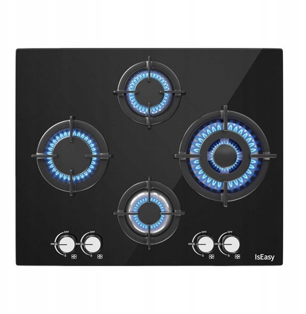 IsEasy MGBG-604B glass gas cooktop