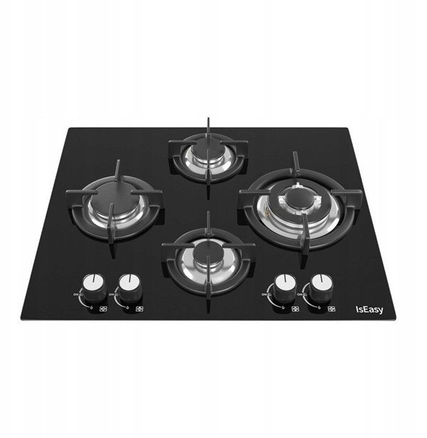 IsEasy MGBG-604B glass gas cooktop