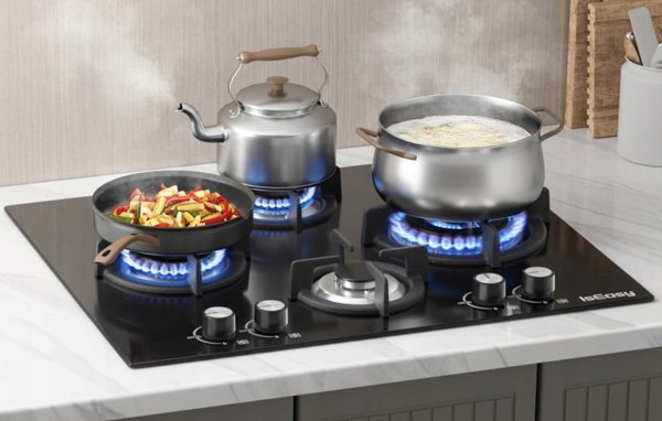 IsEasy MGBG-604B glass gas cooktop