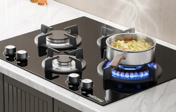 IsEasy MGBG-604B glass gas cooktop