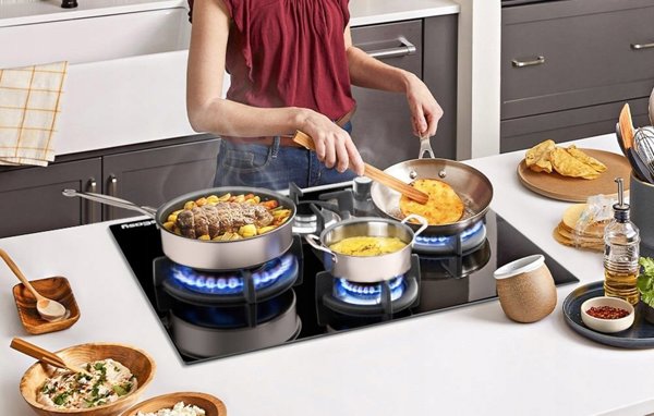 IsEasy MGBG-604B glass gas cooktop