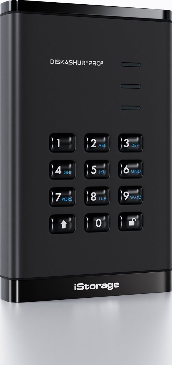 iStorage diskAshur PRO3 1TB - Σκληρός δίσκος - 2,5" (IS-DAP3-256-1000-F)