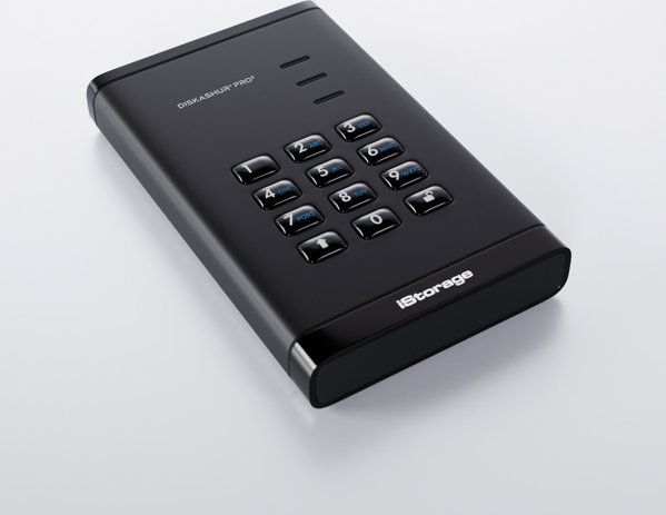 iStorage diskAshur PRO3 1TB - Σκληρός δίσκος - 2,5" (IS-DAP3-256-1000-F)