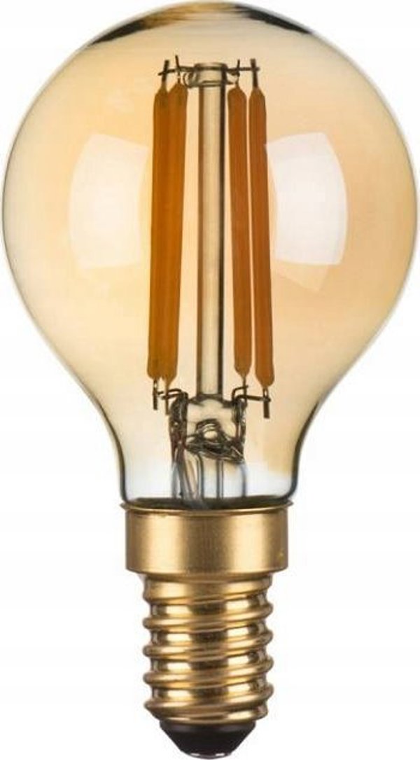 Italux Italux Dimm Amber 664-P45-DIM-AMB LED λαμπτήρας 1x4W E14 2200K 300lm κεχριμπαρένιος