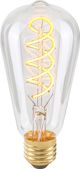 Italux Διαφανής λάμπα Edison E27 4W ζεστό φως LED 801501