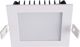 Italux Wpust podtynkowy prostokatny bialy Italux Gobby LED TH0750 14W 1200LM 3000K S.WH
