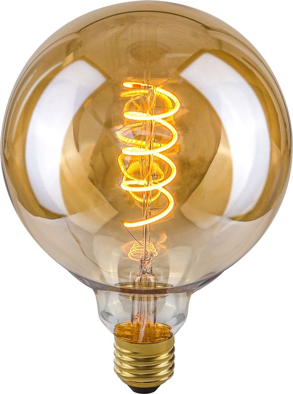 Italux bursztynowa zarowka edison E27 4W ciepla
