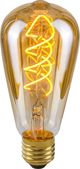 Italux Bursztynowa zarowka dekoracyjna E27 4W ciepla Italux LED LDS-ST64-SA
