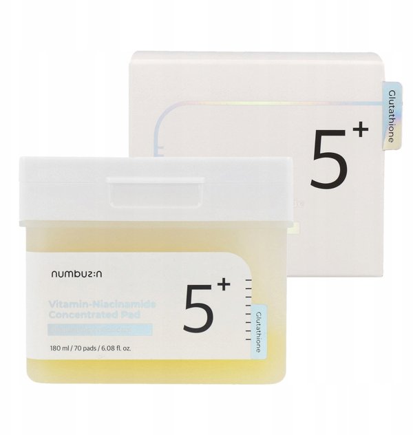 Numbuzin No.5+ Vitamin-Niacinamide Concentrated Pad - Δίσκοι Καθαρισμού & Λάμψης Προσώπου 180ml