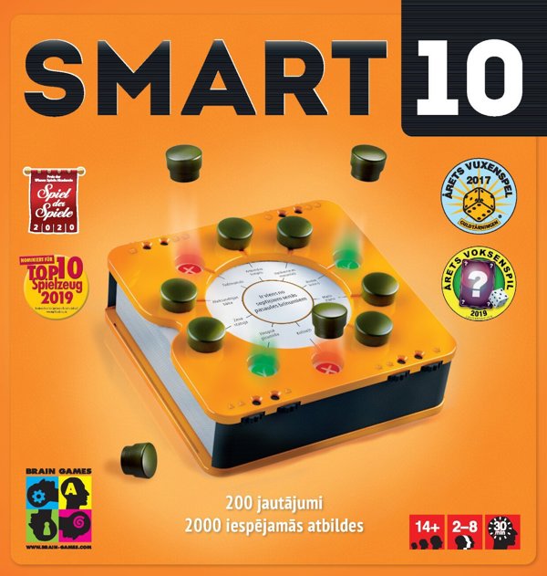 Iuvi Smart10 Επιτραπέζιο Παιχνίδι Γνώσεων, Brain Games, Ελληνική Έκδοση