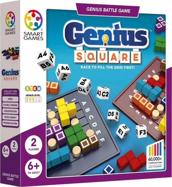 Παιχνίδια IUVI Έξυπνα Παιχνίδια Genius Square (ENG) Παιχνίδια IUVI 13722660 5414301525370