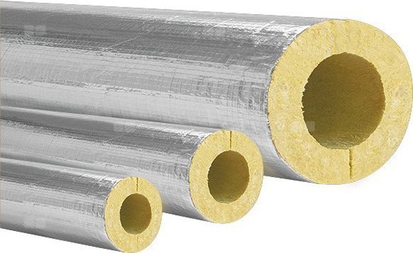 K-FLEX Μόνωση K-ROCK ALU Από Ορυκτοβάμβακα Με Επένδυση 40 x 48 mm, Ράβδος 1m