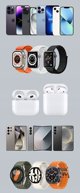 Jabees PowerGlow Φορτιστής 4 σε 1 για Smartphone, Smartwatch & Ακουστικά με Λάμπα LED, Μαύρο