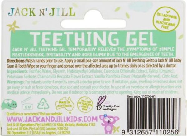 Jack NJill Zel naturalny lagodzacy zabkowanie 15g
