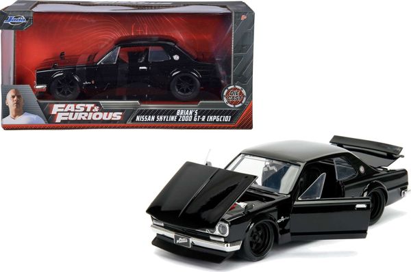 Jada Toys Nissan Skyline 2000 GT-R Fast & Furious Μοντέλο Αυτοκινήτου 1:24 (12341)